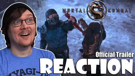 MORTAL KOMBAT 2021 Official Trailer Reaction Breakdown YouTube