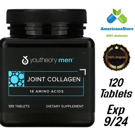 Jual Youtheory Men Joint Collagen Advanced Formula Type Tablets