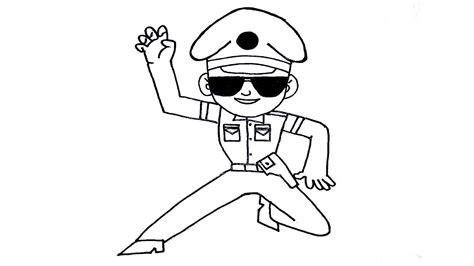 little singham cartoon (How to draw) - YouTube