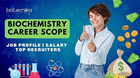 Biochemistry Career Scope Job Profiles Salary Top Recruiters Private And Public Youtube