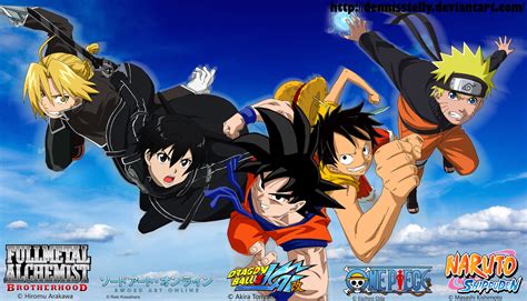 Anime Crossover by DennisStelly on DeviantArt