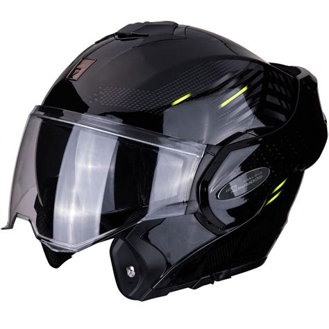 Casque Moto Modulable SCORPION EXO TECH PULSE NOIR Code Promo