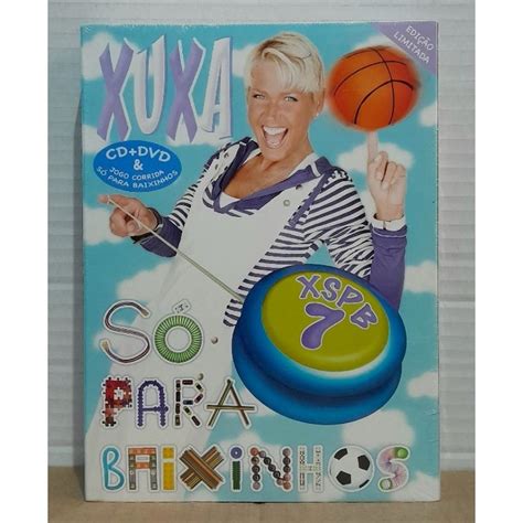 Dvd CD Jogo Xuxa Só Para Baixinhos 7 Edição Limitada Novo