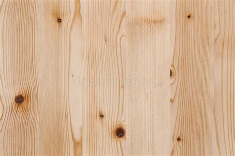 Light Pine Wood Board With Knots Texture Surface Stock Image Image Of