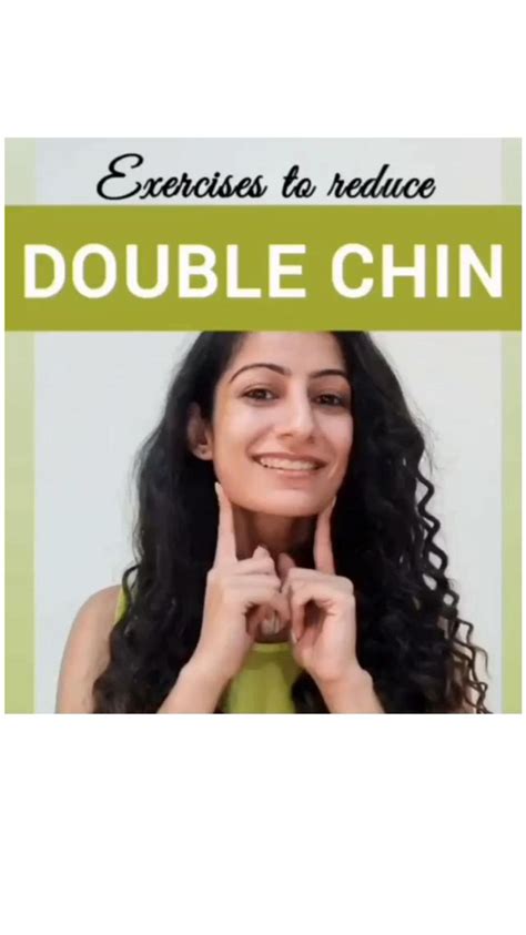 Most Effective Exercises to Get Rid of Double Chin🤩 😍😱 | Face yoga facial exercises, Face yoga ...