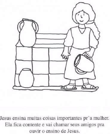 Aula Bíblica Pré primário 17 Unid 2 Jesus e a mulher samaritana