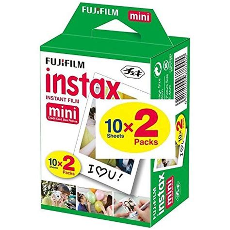 Fujifilm Instax Mini Instant Film Twin Pack White 16437396 Artofit