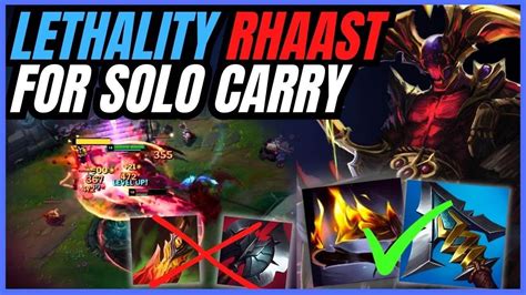 Why Lethality Red Kayn Out Carries Bruiser Red Kayn Insane Sustain