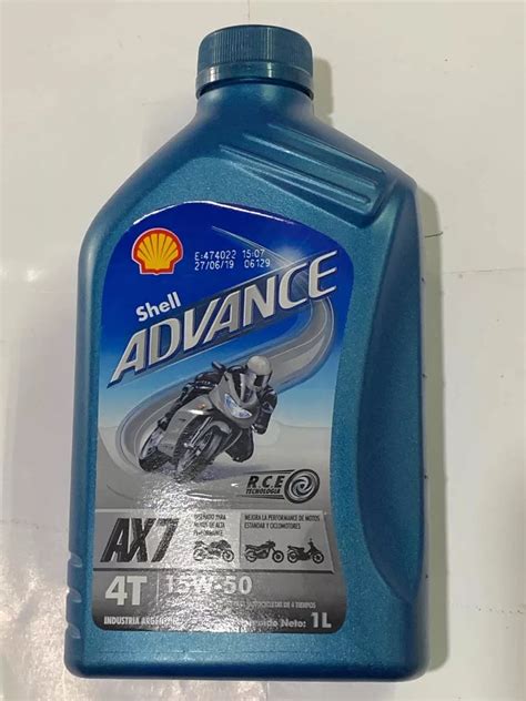 Aceite Shell Ax7 4t 15w 50 Sl Jaso Semi Caja X 12 Panther Mebuscar