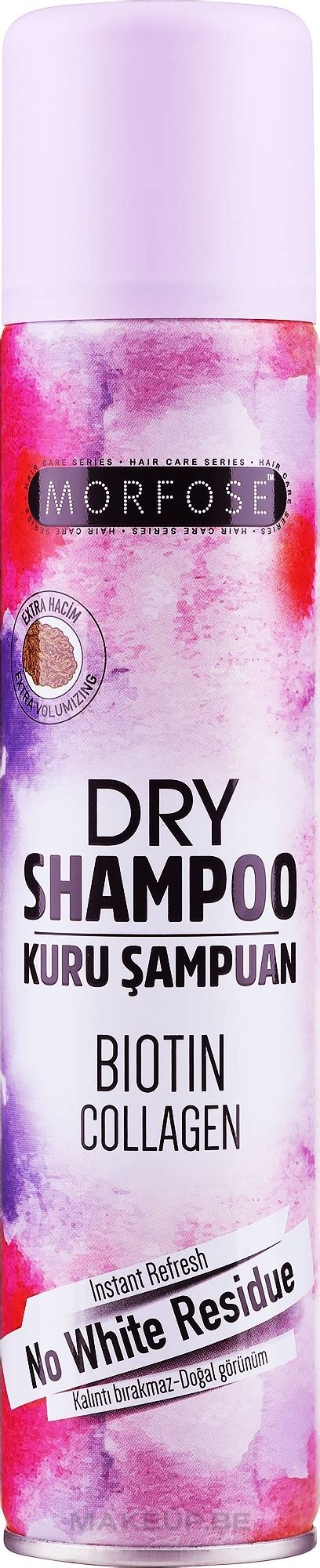 Morfose Extra Volume Dry Shampoo Shampooing Sec La Biotine Et