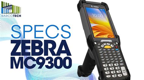 Zebra MC9300 Specs BARCOTECH PHILIPPINES INC YouTube