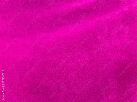 Pink Velvet Fabric Texture Used As Background Empty Pink Fabric