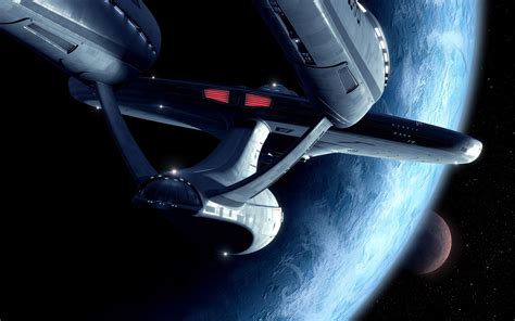 Planet Ship Space Trek Enterprise Star Coolwallpapers Me