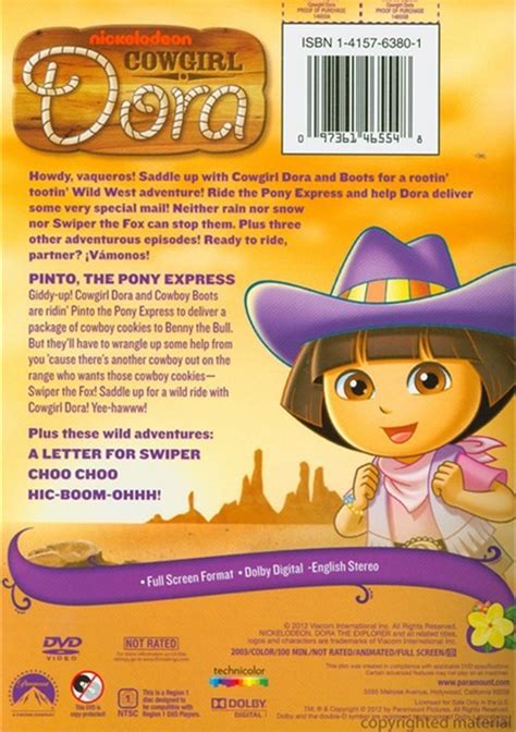 Dora The Explorer: Cowgirl Dora (DVD 2003) | DVD Empire