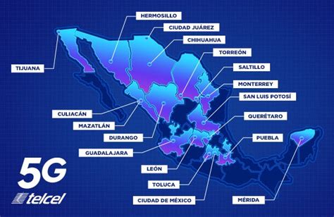 Telcel Lanza Red 5g Cobertura En México Pandaancha Mx