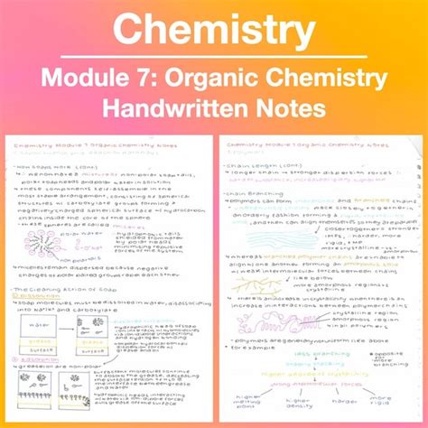 Organic Chemistry Etsy