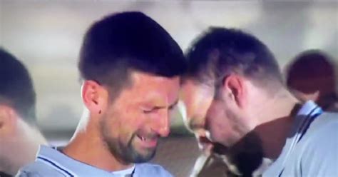 Novak Djokovic Tells Why He Broke Down In Tears In Viral Footage