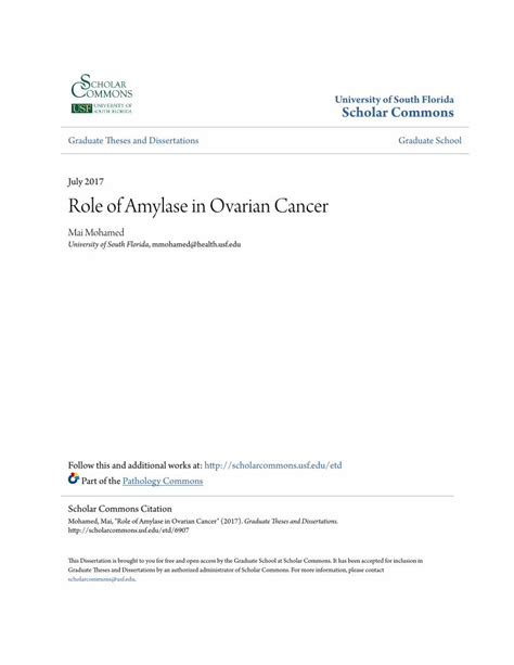 PDF Role Of Amylase In Ovarian Cancer DOKUMEN TIPS