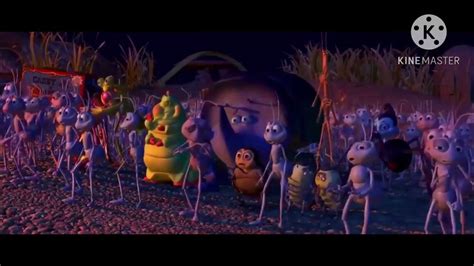 A Bug S Life 1998 Thumper Beats Up Flik 2010 Deleted Version Youtube