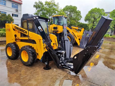 Nude Packed CE Approved Changlin China Mini Skid Steer Loader F Skid Loader Attactment And