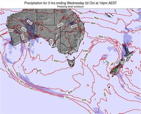 Victoria Precipitation for 3 hrs ending Tuesday 24 Sep at 10pm AEST