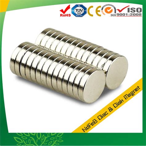 Ni-Cu-Ni Coating Sintered Neodymium Magnets - Neodymium Magnet