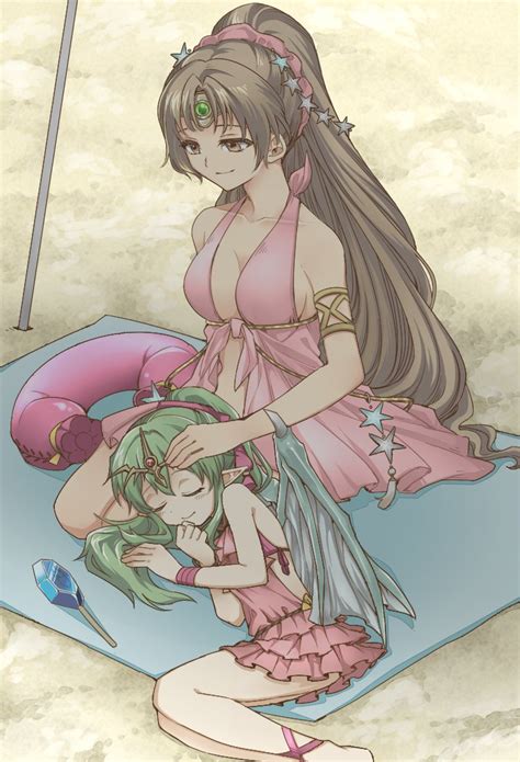 Tiki Tiki Linde Tiki And Linde Fire Emblem And More Drawn By Al