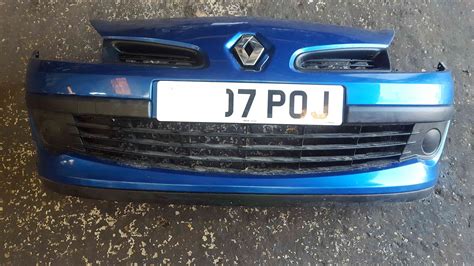 Renault Clio Mk Front Bumper Blue Terna Store Renault