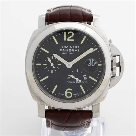 panerai luminor automatic power reserve pam op vintage