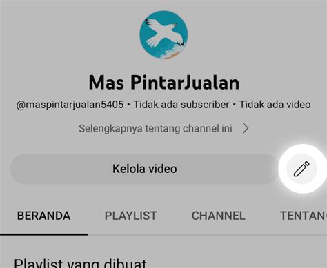 Cara Mengganti Nama Channel YouTube Di Laptop HP Dengan Mudah