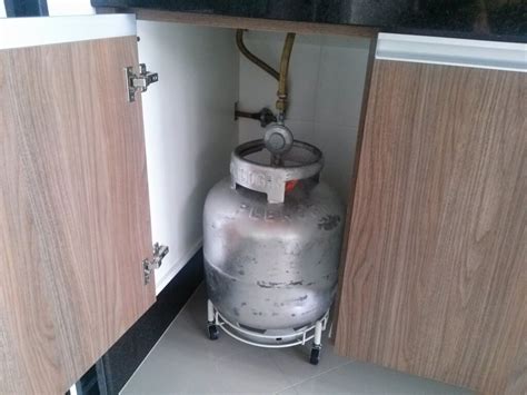 Onde Colocar O Botijão De Gás Na Cozinha Planejada - Onde colocar botijão de gás? Veja 4 soluções