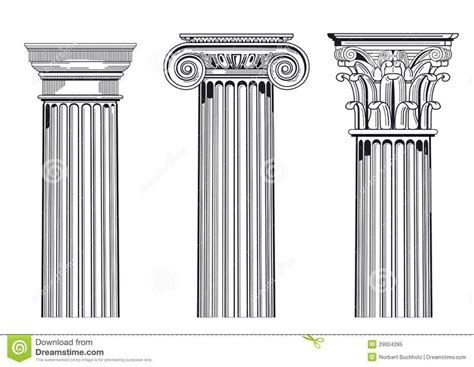 doric ionic corinthian orders google search greek columns
