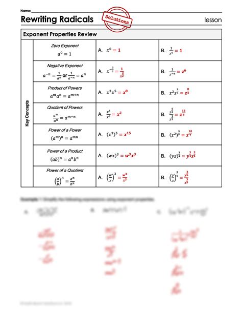 SOLUTION Alg 2 5 1 Notes Studypool