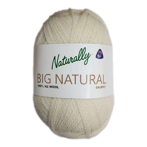 Naturally Big Natural 8 Ply Wool Yarn 520