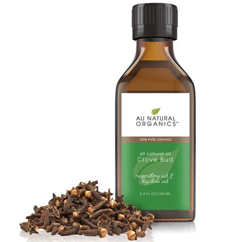 Clove Bud Oil 34oz 100ml Au Natural Organics