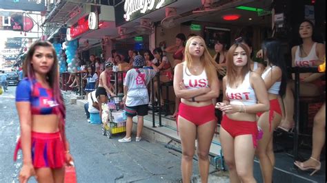 Pattaya Soi Soi And Beach Road Scenes Dec Thailand Youtube