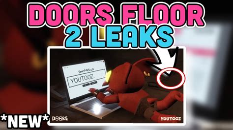 NEW DOORS FLOOR 2 LEAKS DOORS ROBLOX YouTube