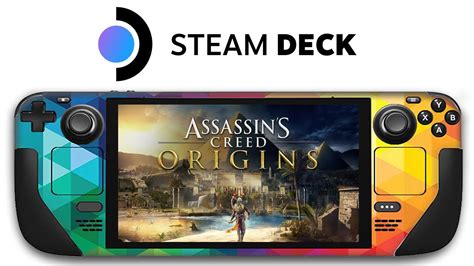 Assassins Creed Origins Steam Deck Ultra Vs Very Low 40hz 60hz Steamos Youtube