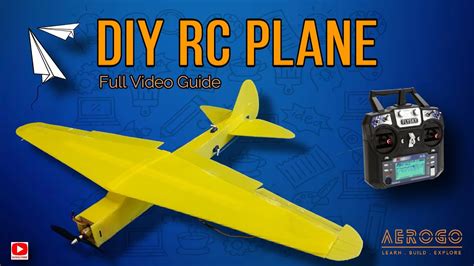 How To Make RC Plane At Home Full Tutorial Beginner Friendly AEROGO