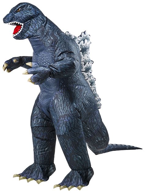 Godzilla Adult Inflatable Halloween Costume Blow Up Suit Walmart