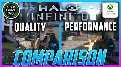 Halo Infinite Quality Vs Performance Xbox Cloud Gaming Xcloud Game