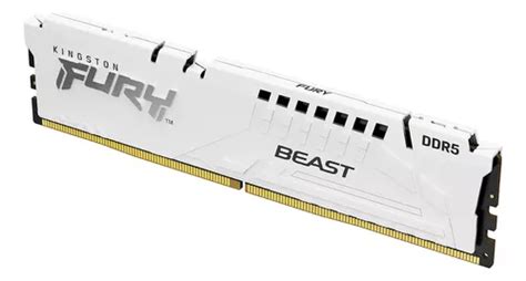 Memoria Kingston Fury Beast White Ddr5 16gb 5200 Mhz Expo MercadoLibre