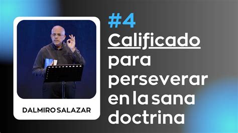 Calificado Para Perseverar En La Sana Doctrina Timoteo