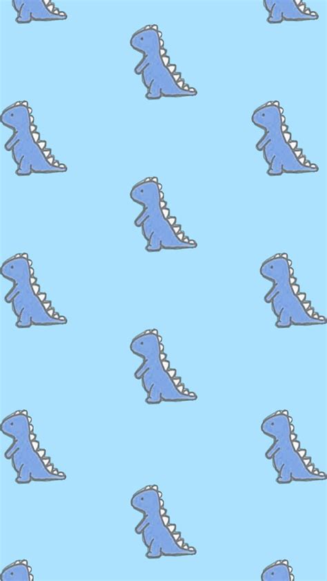 Dinosaur Pastel Iphone Dinosaur Cute Patterns Dino Kawaii Hd