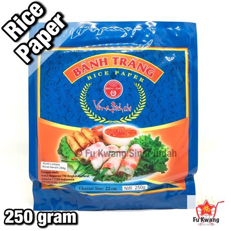 Jual Banh Trang Rice Paper Kulit Lumpia Vietnam Gram Shopee Indonesia