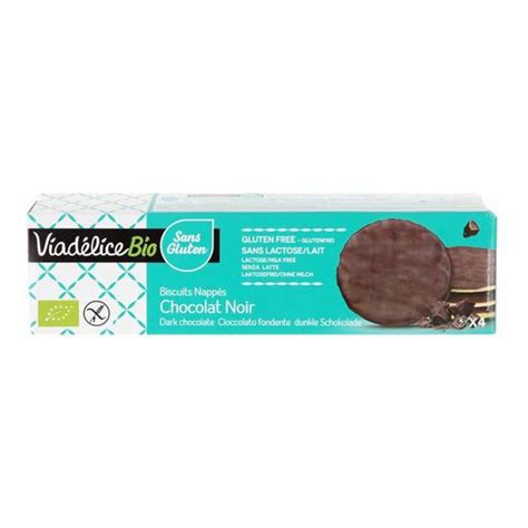 Biscuits nappés chocolat Bio 150g Cdiscount Au quotidien