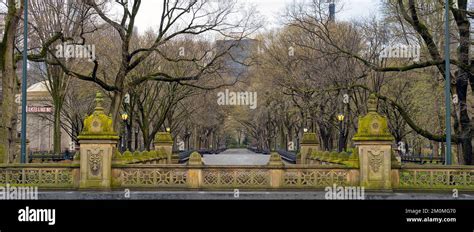 The Mall in Central Park, New York City Stock Photo - Alamy