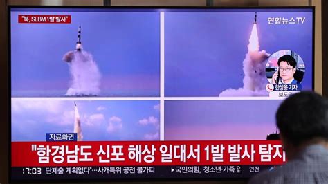 Corea Del Norte Dispara Un Misil Balístico No Identificado Al Mar De Japón