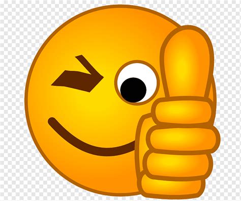 【印刷可能】 Thumbs Up Smiley Face Emoji Png 841831