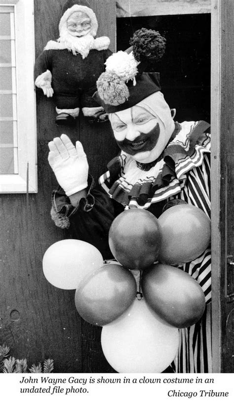 John Wayne Gacy In His Clown Costume Rdragonutopia